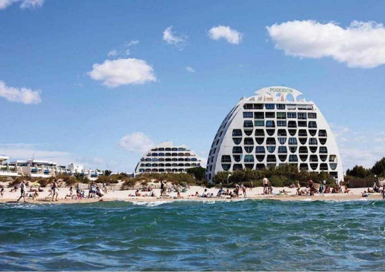 LE CALDERINI APPART - Face PLAGE WIFI et PARK Gratuit CALME - Résid Le Surcouf - CoHôteConciergerie La Grande Motte Extérieur photo