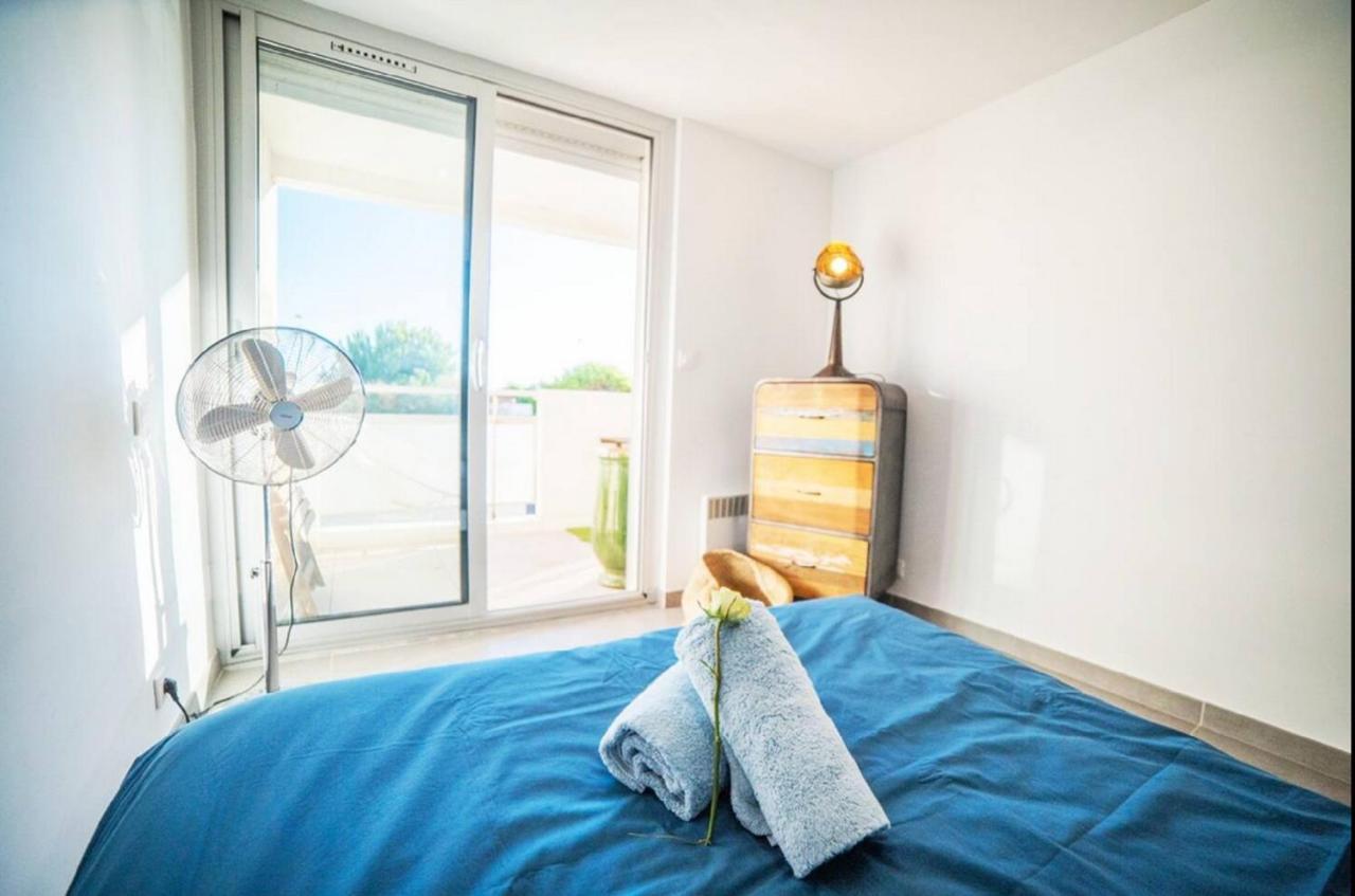 LE CALDERINI APPART - Face PLAGE WIFI et PARK Gratuit CALME - Résid Le Surcouf - CoHôteConciergerie La Grande Motte Extérieur photo